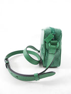 Gucci Green Monogram Crystal Camera Bag