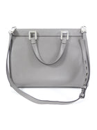 Gucci Grey Leather Large Zumi Tote Bag