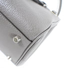 Gucci Grey Leather Large Zumi Tote Bag