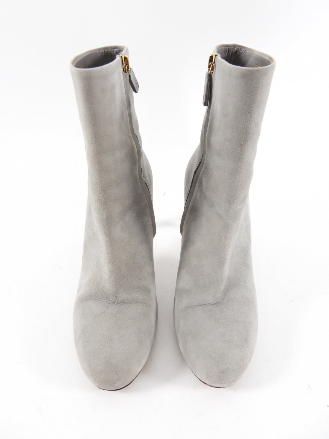 Gucci Light Grey Suede Ankle Boot - 39.5
