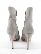 Gucci Light Grey Suede Ankle Boot - 39.5