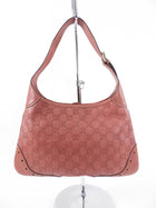 Gucci Quartz Rose Leather Guccissima Hobo Bag