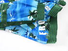 Gucci Blue and Green Los Angeles Souvenir Palm Tree Snap Jacket - S / M