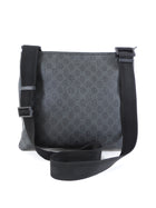 Gucci Monogram Supreme Coated Canvas Black Messenger Bag