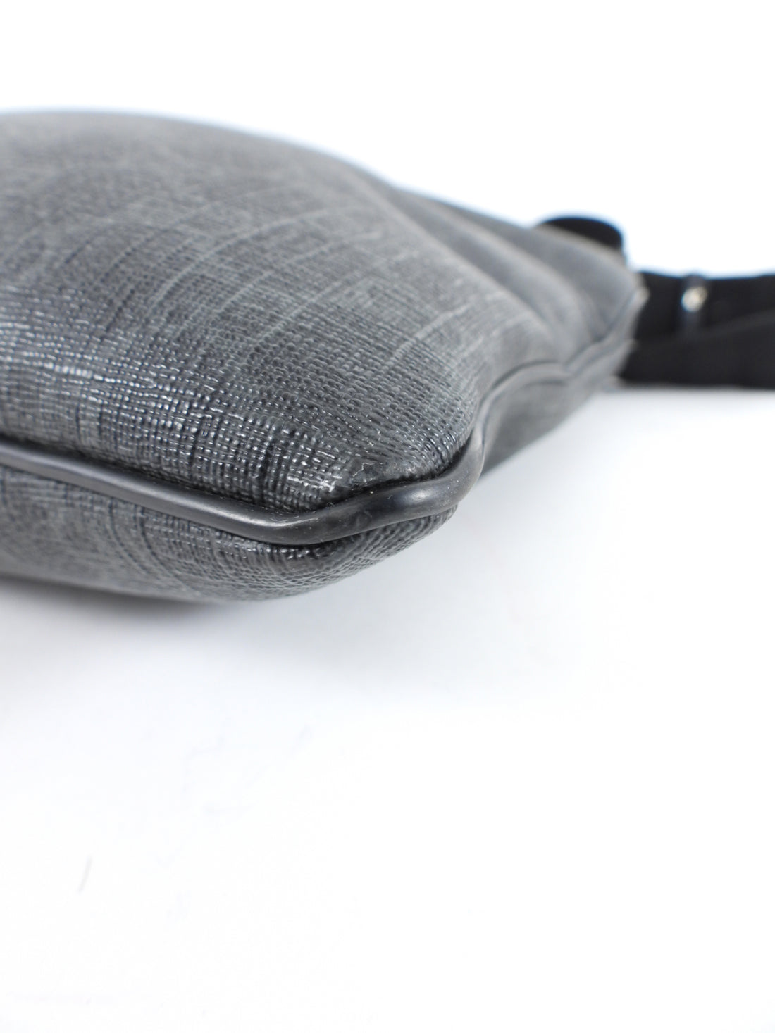 Gucci Monogram Supreme Coated Canvas Black Messenger Bag