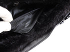 Gucci x Tom Ford 1990's Black Mink Fur Shoulder Bag