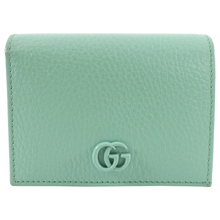 Gucci Mint Green Small Bifold Compact Wallet