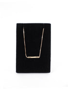 Gucci Link To Love 2023 18k Rosegold Gold Bar Necklace