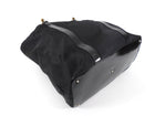 Gucci Large Black Nylon Bamboo Handle Soft Tote