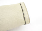 Gucci Ivory Leather Web Stripe GG Ophidia Chain Clutch Bag