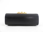 Gucci Small Black Smooth Leather Padlock Chain Bag