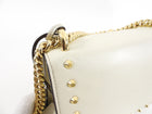 Gucci Small Ivory Pearly Padlock Chain Bag