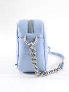 Gucci Light Blue Matelasee Marmont Mini Crossbody Camera Bag