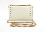 Gucci Small Ivory Pearly Padlock Chain Bag