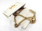 Gucci Small Ivory Pearly Padlock Chain Bag