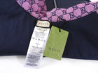 Gucci Pink and Black Monogram Canvas and Leather Dog Trench Coat - L