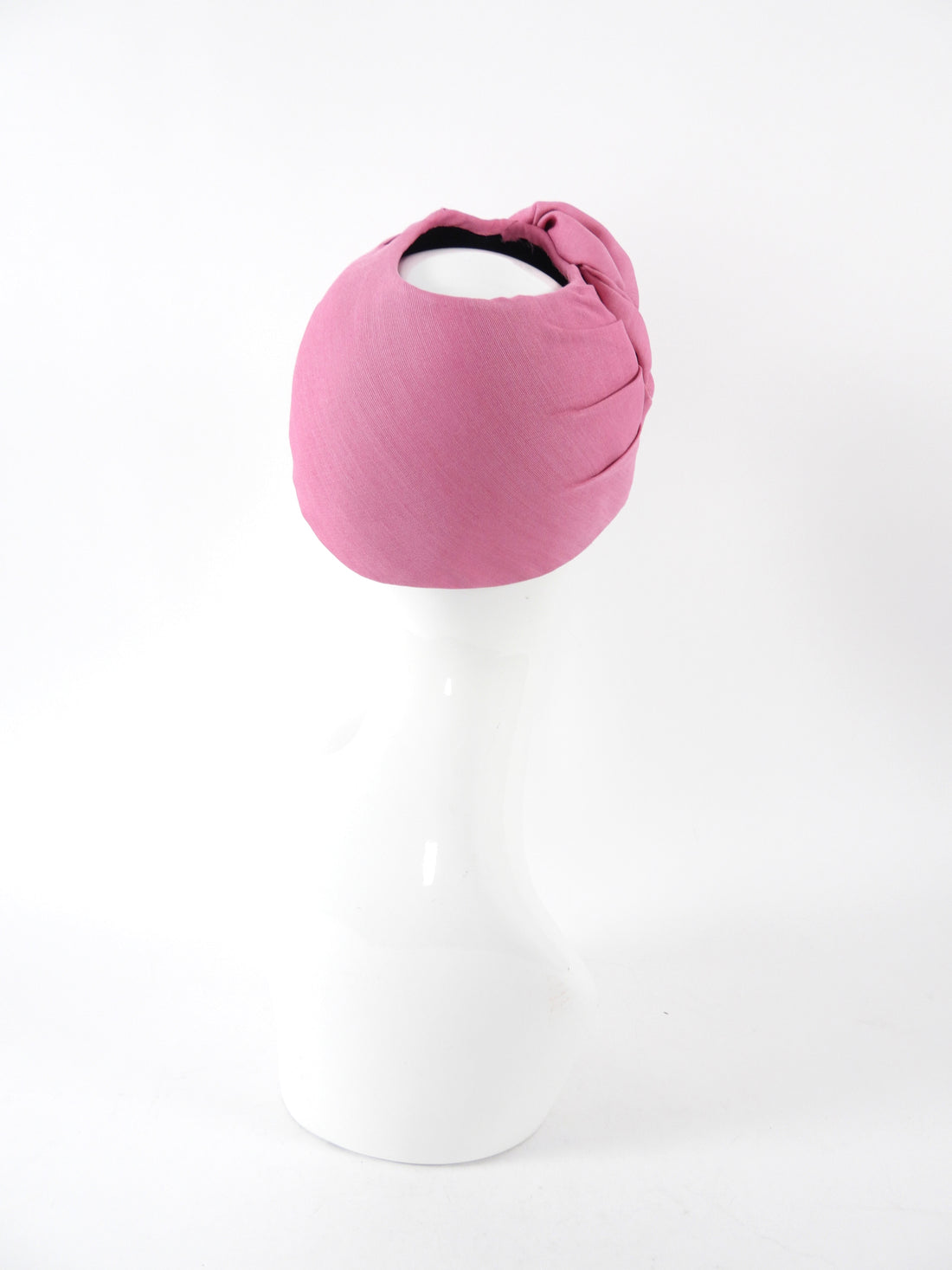 Gucci Pink Rosette Fabric Headband / Open Hat - M 57