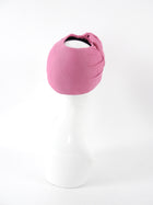 Gucci Pink Rosette Fabric Headband / Open Hat - M 57