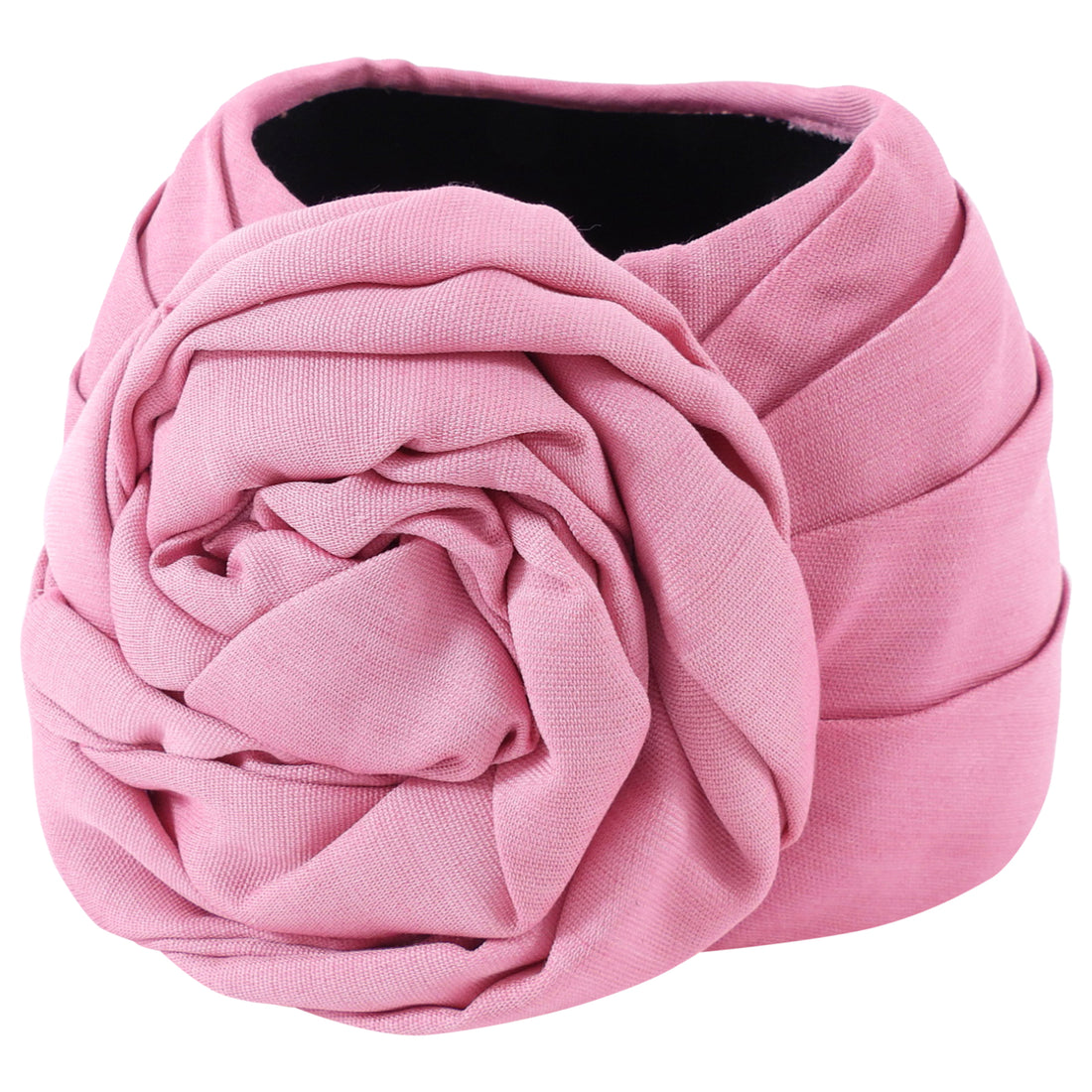 Gucci Pink Rosette Fabric Headband / Open Hat - M 57