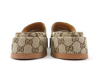 Gucci Brown Monogram Canvas GG Flatform Slide Sandal - 40