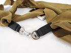 Gucci Brown Silk Sash Belt / Scarf / Necklace