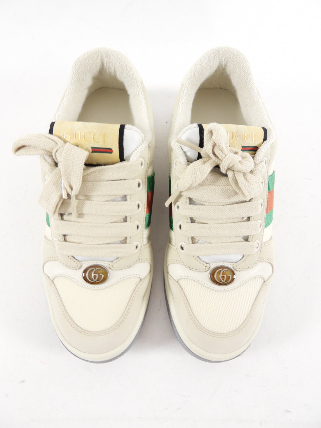 Gucci Screener Sneaker Off-White - 34.5