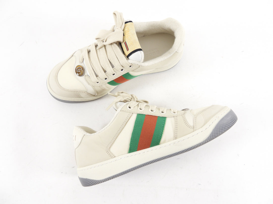 Gucci Screener Sneaker Off-White - 34.5