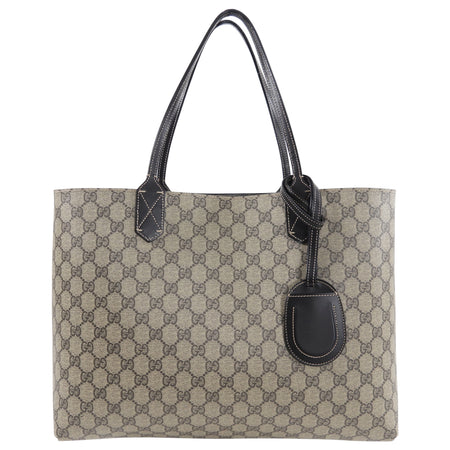 Gucci Monogram Supreme Reversible Tote Bag