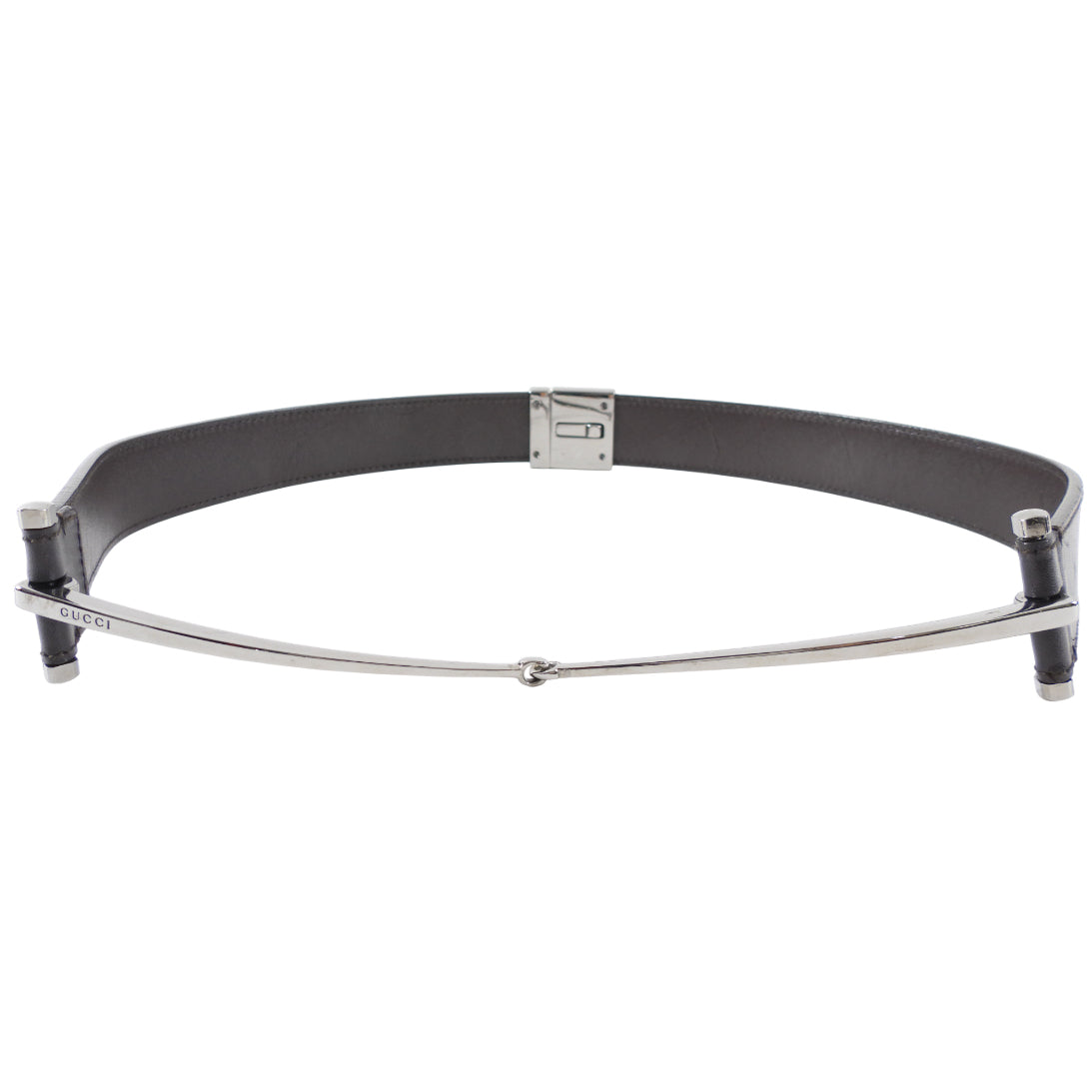 Gucci Tom Ford Dark Espresso Brown Thin Horsebit Belt - 75 / 30