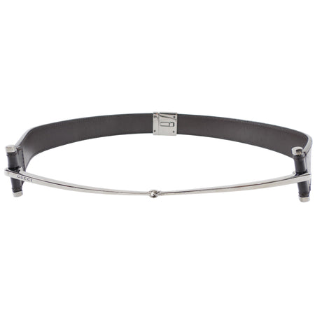 Gucci Tom Ford Dark Espresso Brown Thin Horsebit Belt - 75 / 30