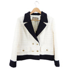 Gucci Black and Ivory Tweed Jacket - IT38 (S/M)