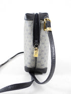 Gucci Vintage Navy Monogram Canvas Crossbody Camera Bag