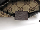 Gucci GG Monogram Canvas Double Pocket Belt Bag