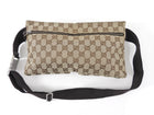 Gucci GG Monogram Canvas Double Pocket Belt Bag