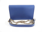 Gucci Interlocking GG Dark Blue Leather Wallet on Chain