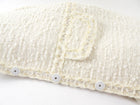 Giambattista Valli Ivory Tweed Sequin Coat - IT44 / M / 8