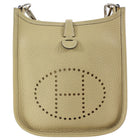 Hermes Evelyne TPM Trench / Cuivre Taurillon Clemence  Leather Crossbody Bag