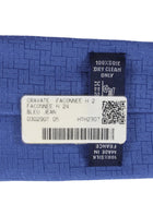Hermes Blue  Faconnee H Silk Jacquard Logo Tie - 7cm