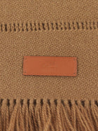 Hermes Camel Cashmere Jours Stole Scarf