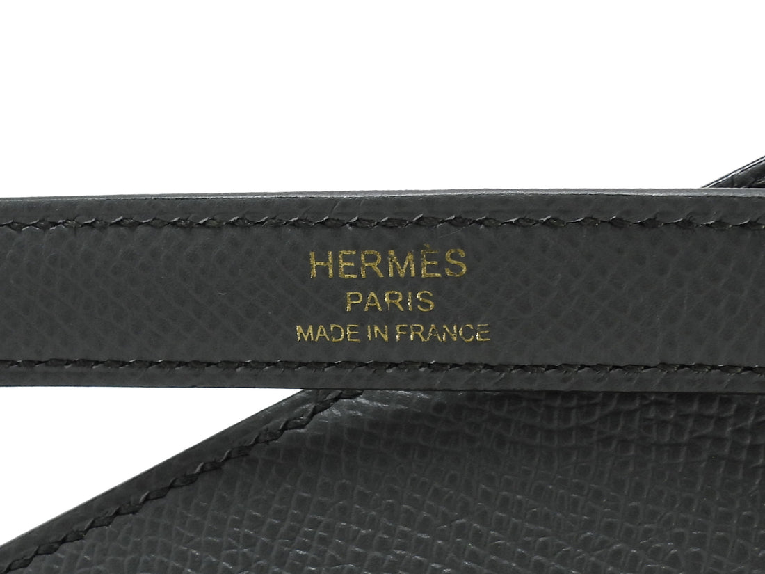 Hermes Vert Amande 2021 Kelly 25 Sellier Epsom Bag GHW