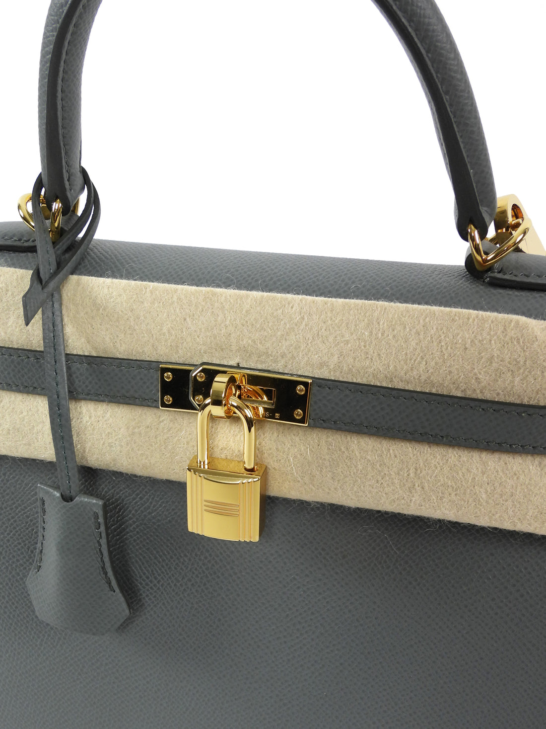 Hermes Vert Amande 2021 Kelly 25 Sellier Epsom Bag GHW