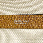 Hermes Toile and Leather Garden File PM 28 Two-way Tote Bag