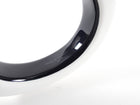 Hermes Ariodante Wood Lacquer Chunky Bangle - Black White