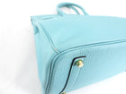 Hermes Birkin 35 Tiffany Turquoise Blue Togo Leather GHW Bag