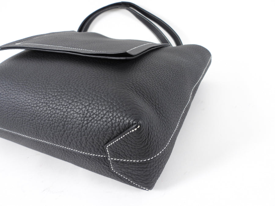 Hermes Black 2022 Clemence Cabasellier 31 Tote Bag