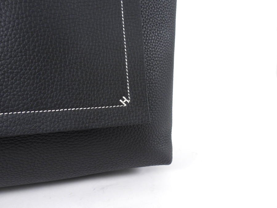 Hermes Black 2022 Clemence Cabasellier 31 Tote Bag
