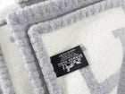 Hermes Avalon III Grey H Throw Blanket