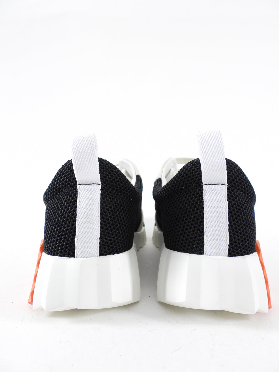 Hermes Black and Orange Bouncing Sneaker - 36.5 / 36