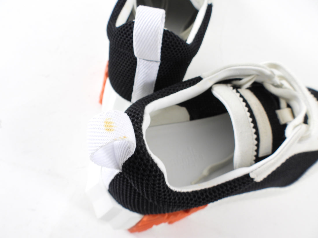 Hermes Black and Orange Bouncing Sneaker - 36.5 / 36