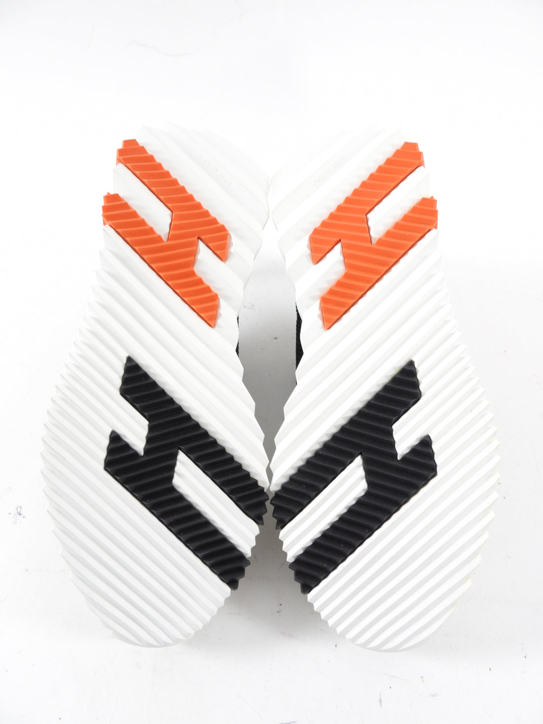 Hermes Black and Orange Bouncing Sneaker - 36.5 / 36